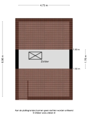 Plattegrond Acaciaplein 9 ALMELO