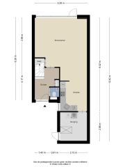 Plattegrond Ampsen 7 ALMELO