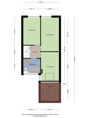 Plattegrond Ampsen 7 ALMELO