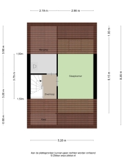 Plattegrond Ampsen 7 ALMELO