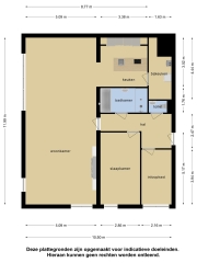 Plattegrond Teakhout 123 ZAANDAM