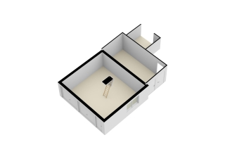 Plattegrond Wilgencamp 12 HOOGEVEEN