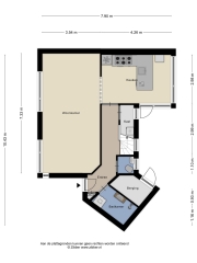 Plattegrond Elshofplein 12 ENSCHEDE