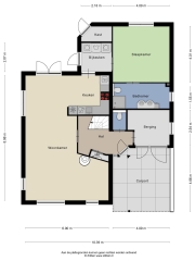 Plattegrond Julie de Graaglaan 67 ENSCHEDE