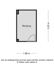 Plattegrond Gronausestraat 206 ENSCHEDE