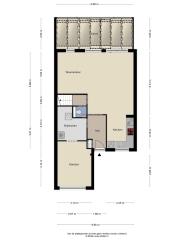 Plattegrond Rhonelaan 15 EINDHOVEN