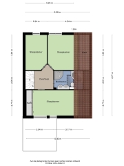 Plattegrond Rhonelaan 15 EINDHOVEN