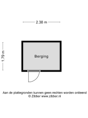 Plattegrond Rhonelaan 15 EINDHOVEN