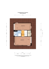 Plattegrond De Santbrincke 48 FLUITENBERG