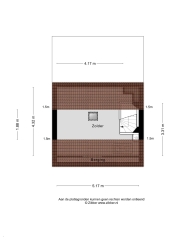 Plattegrond Goudenregenstraat 55 ALMELO