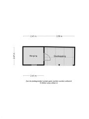 Plattegrond Goudenregenstraat 55 ALMELO