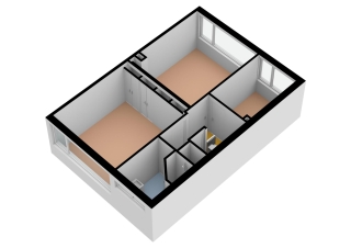 Plattegrond Kymmellstraat 63 HOOGEVEEN