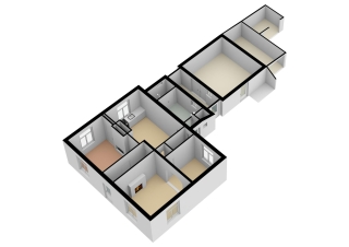 Plattegrond Verlengde Middenraai 99 NIEUW-BALINGE