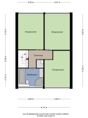 Plattegrond Kluisgat 30 GRONINGEN