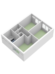 Plattegrond Kluisgat 30 GRONINGEN