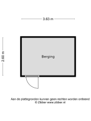 Plattegrond Kluisgat 30 GRONINGEN