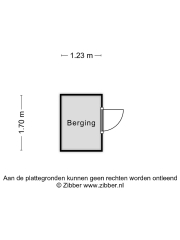 Plattegrond Kluisgat 30 GRONINGEN