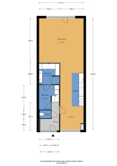 Plattegrond Nije Buorren 25 FERWERT