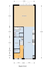 Plattegrond Nije Buorren 25 FERWERT