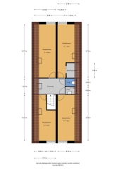 Plattegrond Nije Buorren 25 FERWERT