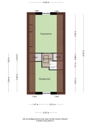 Plattegrond Gedempte Haven 43 HALLUM