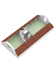 Plattegrond Gedempte Haven 43 HALLUM