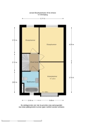 Plattegrond Jeroen Boschplantsoen 40 ALMERE