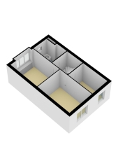 Plattegrond Jeroen Boschplantsoen 40 ALMERE