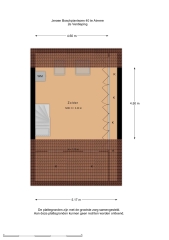 Plattegrond Jeroen Boschplantsoen 40 ALMERE