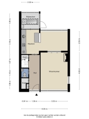 Plattegrond Schwartzenbergstrjitte 3 BITGUM