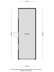 Plattegrond Schwartzenbergstrjitte 3 BITGUM