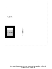 Plattegrond Henri Viottastraat 11 DIEREN