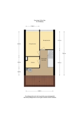 Plattegrond Doornlaan 164 EDE