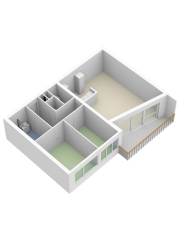 Plattegrond Jacob van Ruysdaelstraat 148 ALMERE