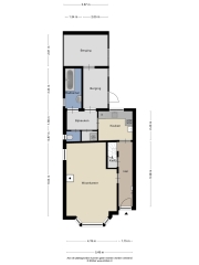 Plattegrond Hoofdweg 44 BURDAARD