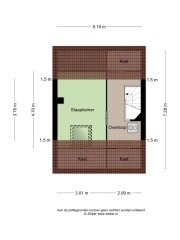 Plattegrond Fluessenpad 4 ALMERE