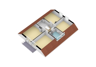 Plattegrond Gentiaan 12 DALFSEN