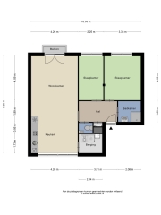 Plattegrond Frans Pietstraat 12 ALMERE