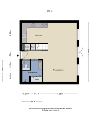 Plattegrond Beukweg 92A HENGELO