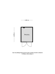 Plattegrond Beukweg 92A HENGELO