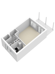 Plattegrond Adriaan van Ostadestraat 30 ALMERE