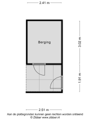 Plattegrond Adriaan van Ostadestraat 30 ALMERE