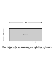 Plattegrond Tuinstraat 44 WORMERVEER