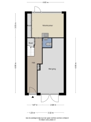 Plattegrond Hanenberglanden 127 ENSCHEDE