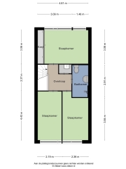 Plattegrond Hanenberglanden 127 ENSCHEDE