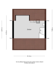 Plattegrond Wylster 15 DOKKUM