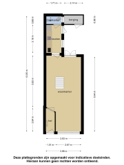 Plattegrond Lindenlaan 7 ALKMAAR