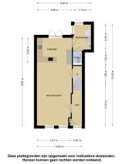 Plattegrond Stationstraat 47 ALKMAAR