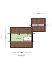 Plattegrond Van der Ploegstrjitte 44 BURGUM