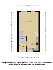 Plattegrond Kruier 32 ASSENDELFT